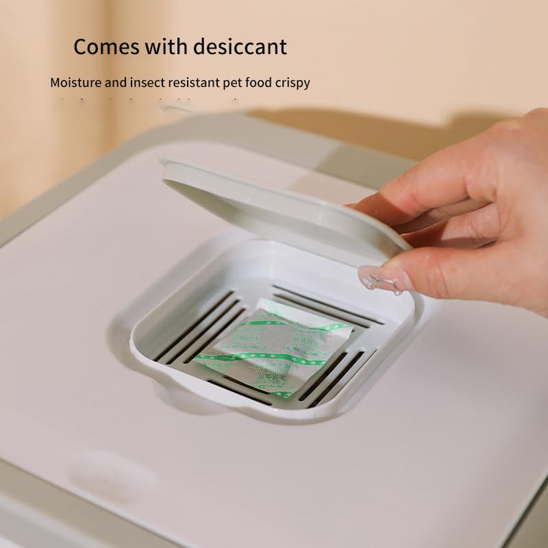 Amazon.co.jp: Jinmoioy ペット フードストッカー 4kg 保存容器 密閉